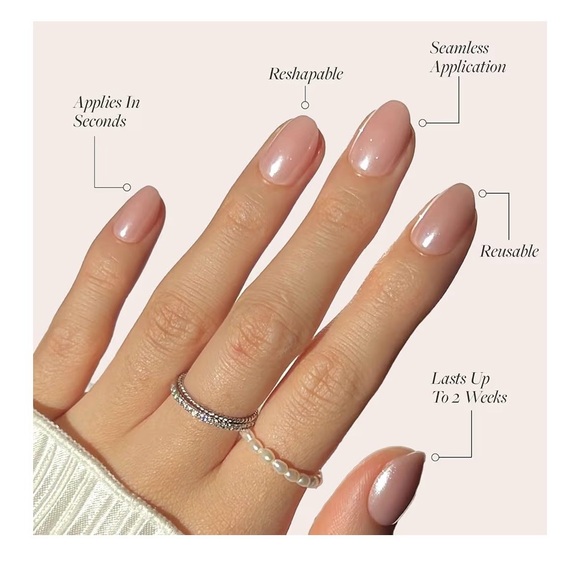 Glamnetic Pink Press-On Nails - Picture 2 of 3